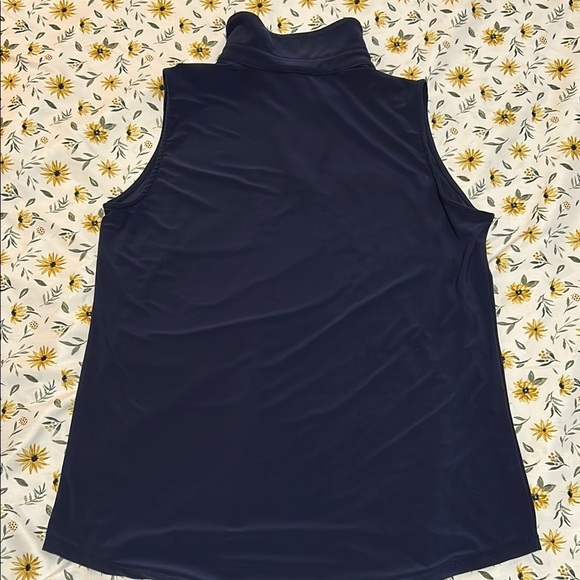 Jones New York Navy Sleeveless Women's Top - Picture 4 of 4